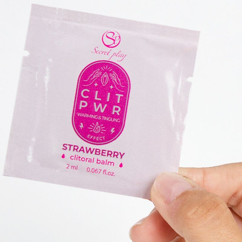 Lubrifiant Fraise unidose 2 ml – Secretplay — vue 2