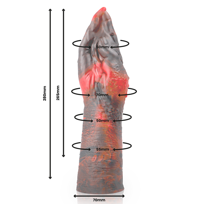 Epic - Lilith Dildo Démon Maléfique L - vue 6