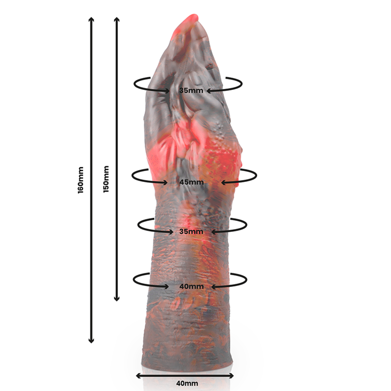Epic - Lilith Dildo Démon Maléfique S - vue 6