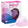 Coupe menstruelle IrisCup rose taille L avec sac stérilisateur – IrisCup