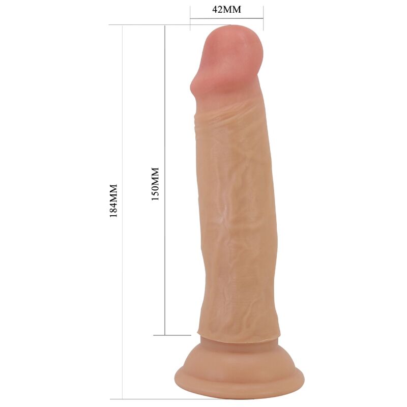 Gode réaliste Quentin 18 cm chair – Pretty Love — vue 5