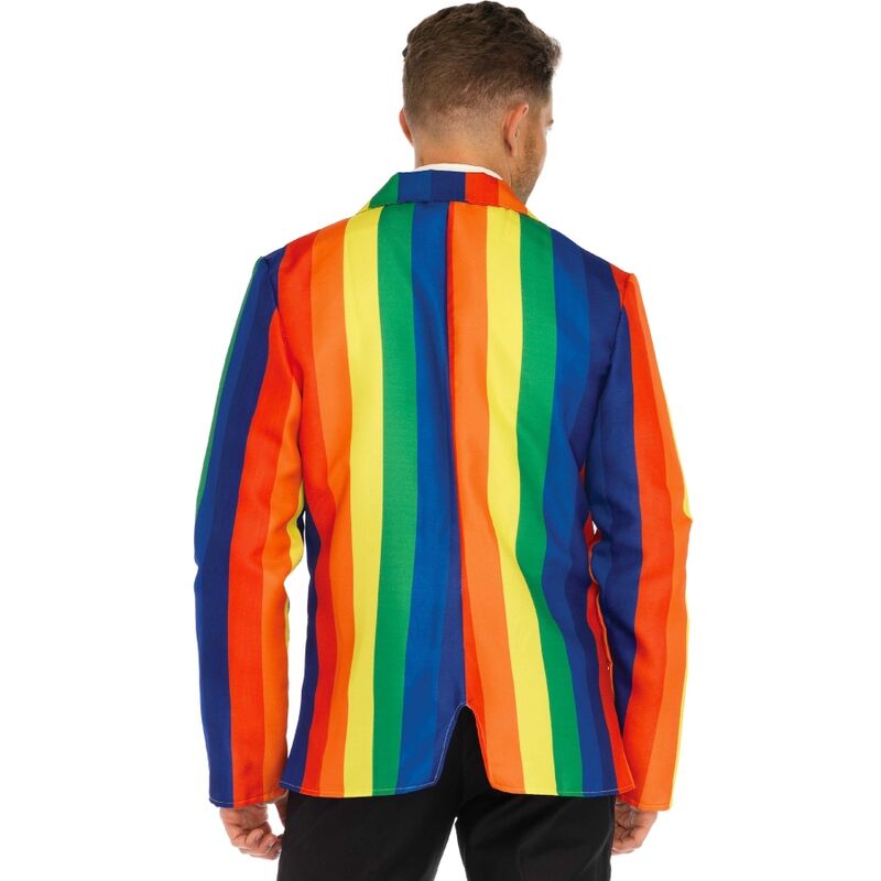 Blazer et cravate arc-en-ciel, taille S – Leg Avenue — vue 2