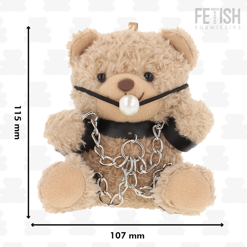 FETISH SUBMISSIVE - OURS EN PELUCHE FOZZIE MODÈLE BDSM 3 – vue 4