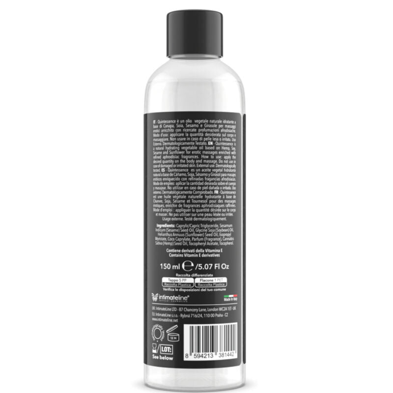 Huile de massage Quintessence Nuage de Sucre 150 ml – IntimateLine – image 3