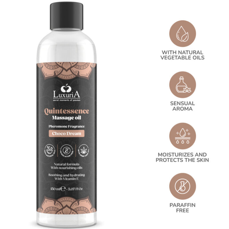 Huile de massage Quintessence Chocolat 150 ml – IntimateLine – image 4