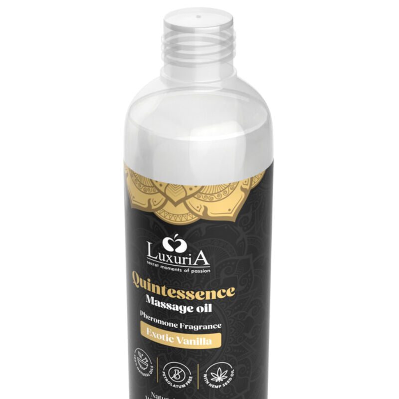 Huile de massage Quintessence Vanille Exotique 150 ml – IntimateLine – image 2