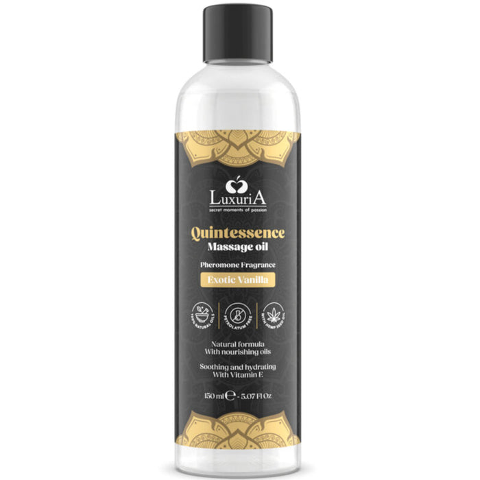 Huile de massage Quintessence Vanille Exotique 150 ml – IntimateLine – image 1