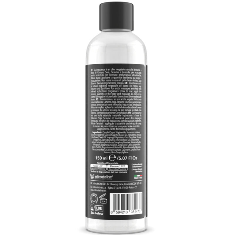 Huile de massage Quintessence Baies 150 ml – IntimateLine – image 3