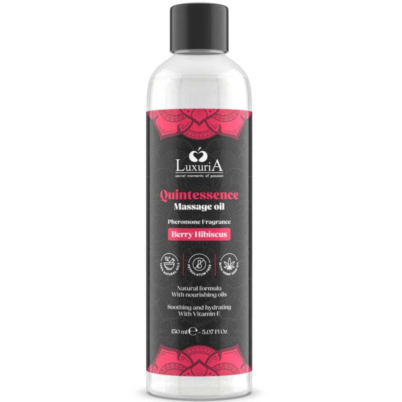 Huile de massage Quintessence Baies 150 ml – IntimateLine – image 1