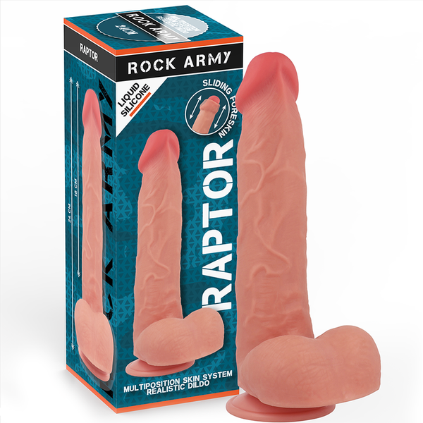 Gode réaliste Raptor 24 cm – Rock Army — vue 1