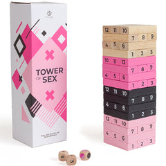 Jeu érotique pour couple JEU EN BOIS LA TOUR DU SEXE – SECRETPLAY 100% GAMES
