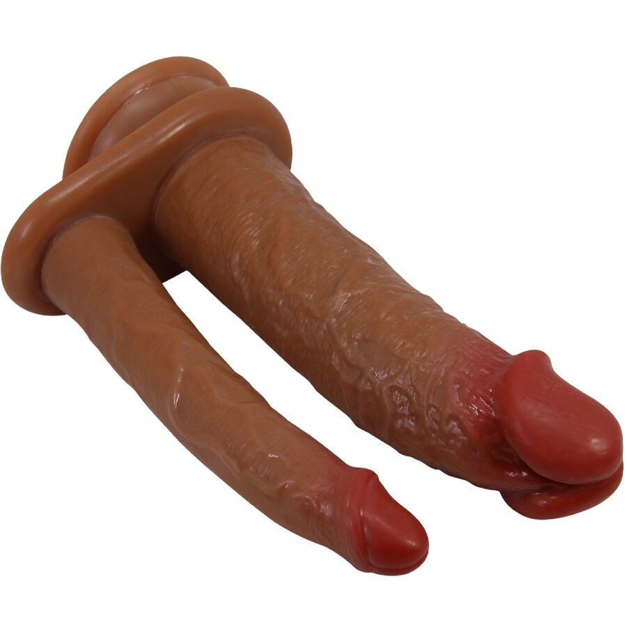 Double gode vibrant Hulbert marron – Pretty Love — vue 3