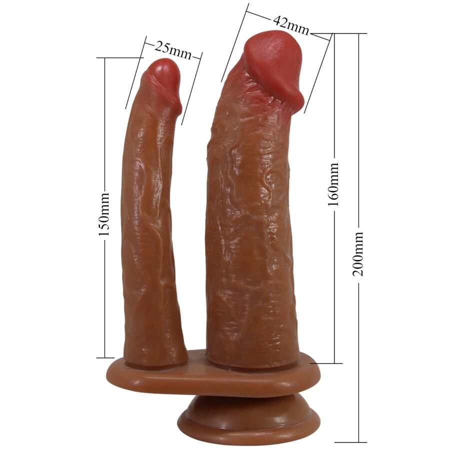 Double gode vibrant Hulbert marron – Pretty Love — vue 7