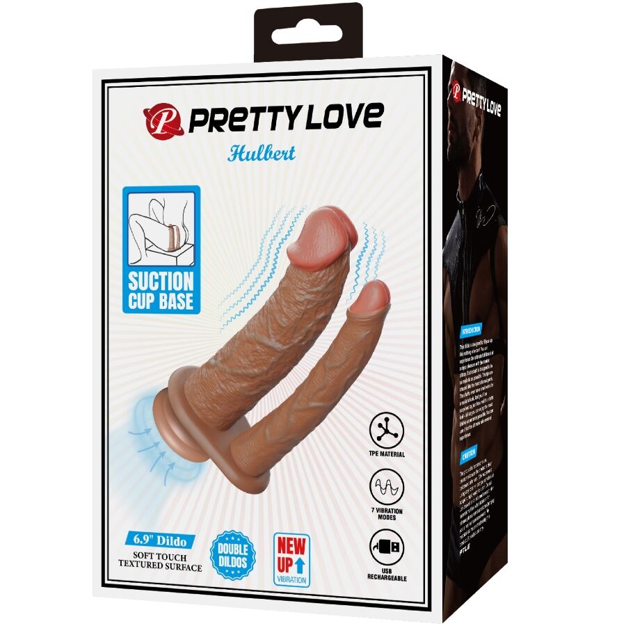 Double gode vibrant Hulbert marron – Pretty Love — vue 8