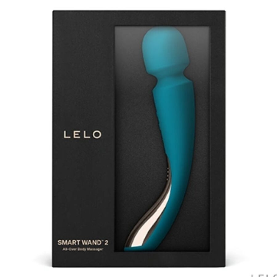 Baguette LELO Smart Wand Medium 2 aqua – vue 2
