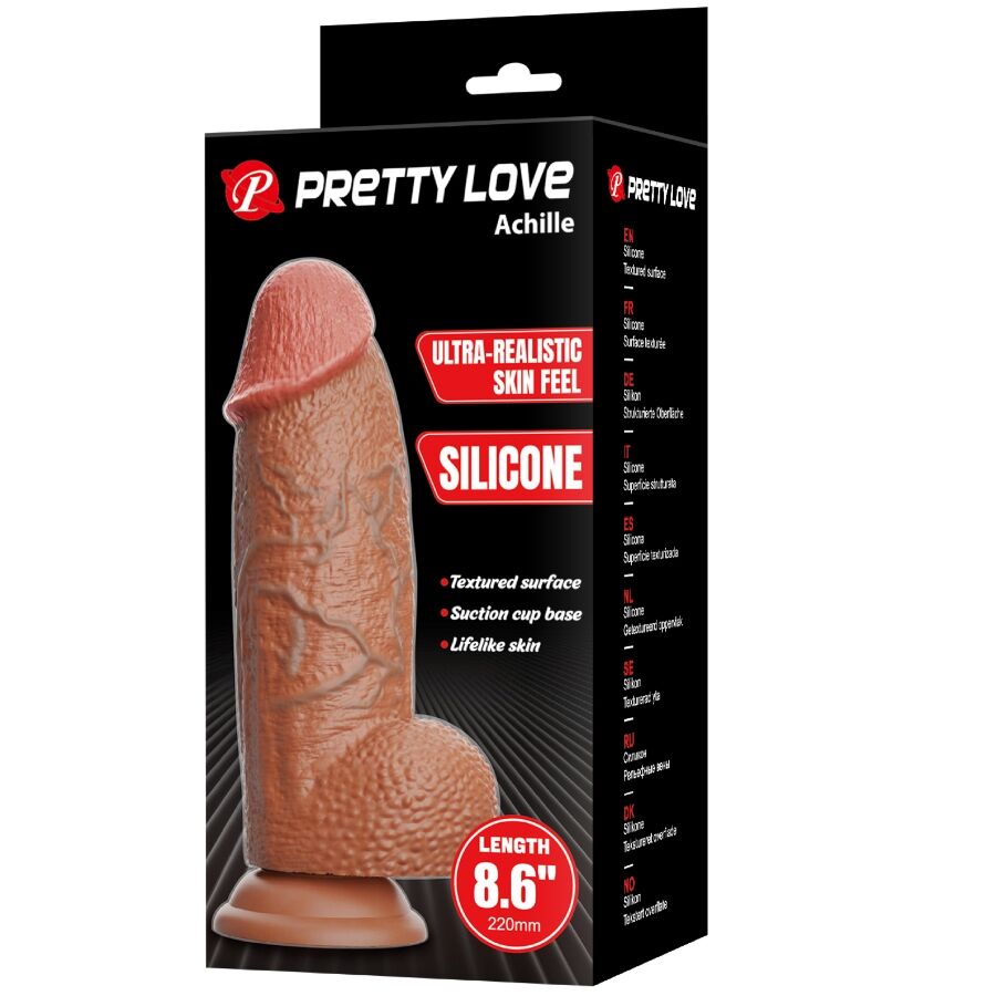 Gode réaliste Achille 22 cm – Pretty Love — vue 8