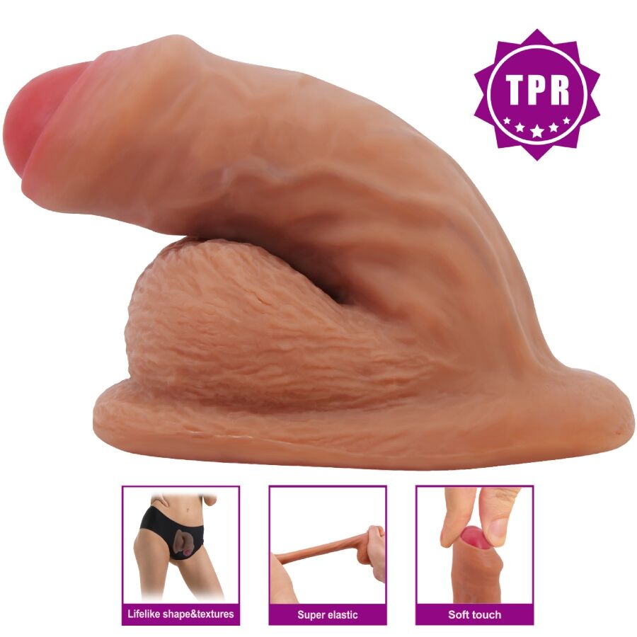 Gode réaliste Warnell 9,5 cm marron – Pretty Love — vue 5