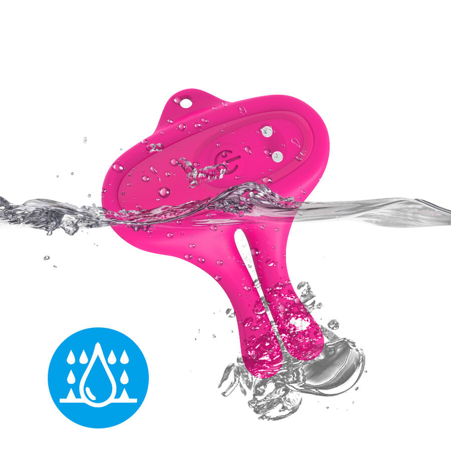 ARMONY - PINCES À TÉTONS MAGNÉTIQUES VIBRATOIRES EN FORME DE LAPIN ROSE – vue 4