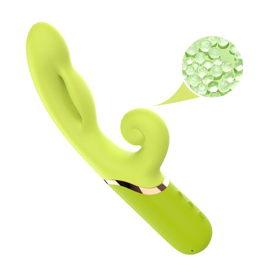 Stimulateur vibrant gonflable point A vert – Armony – vue 7