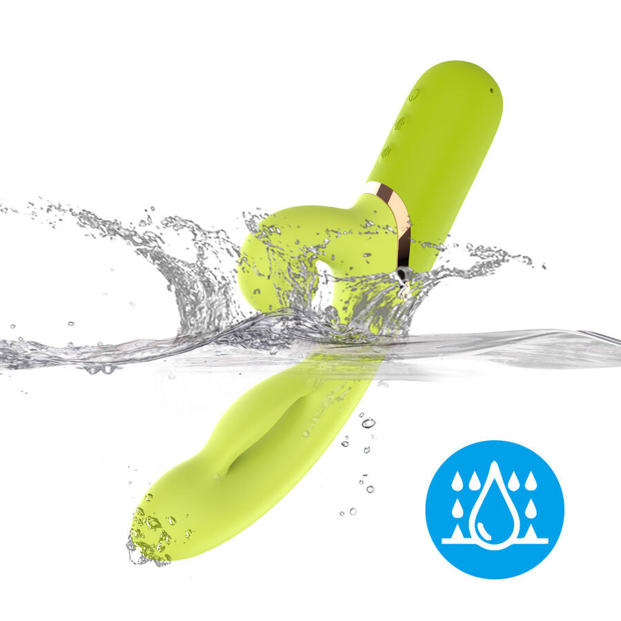 Stimulateur vibrant gonflable point A vert – Armony – vue 9