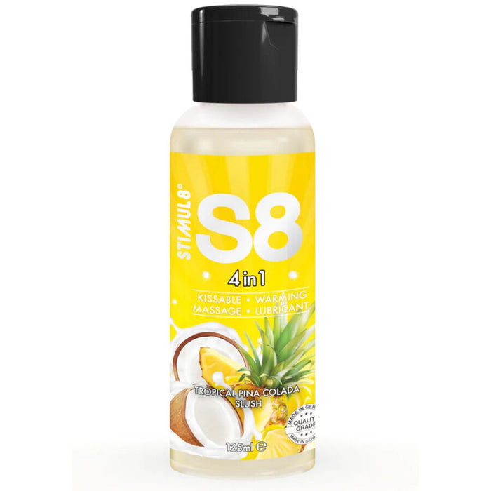Lubrifiant dessert pina colada 4 en 1 S8 125 ml – Stimul8