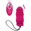 Vibromasseur télécommandé Sunn Side Up and Down fuchsia – ToyJoy – vue principale sur fond blanc