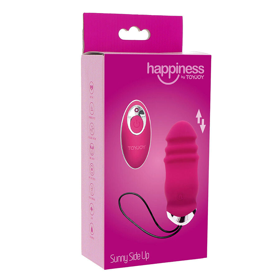Vibromasseur télécommandé Sunn Side Up and Down fuchsia – ToyJoy – vue 7