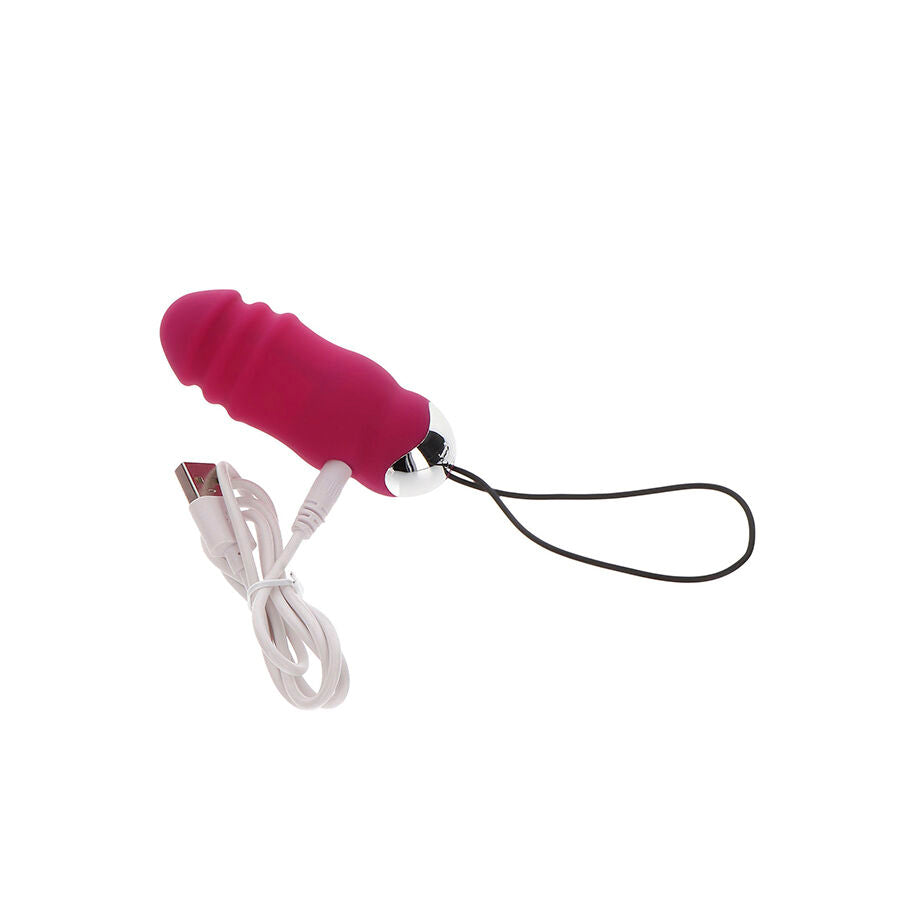 Vibromasseur télécommandé Sunn Side Up and Down fuchsia – ToyJoy – vue 5