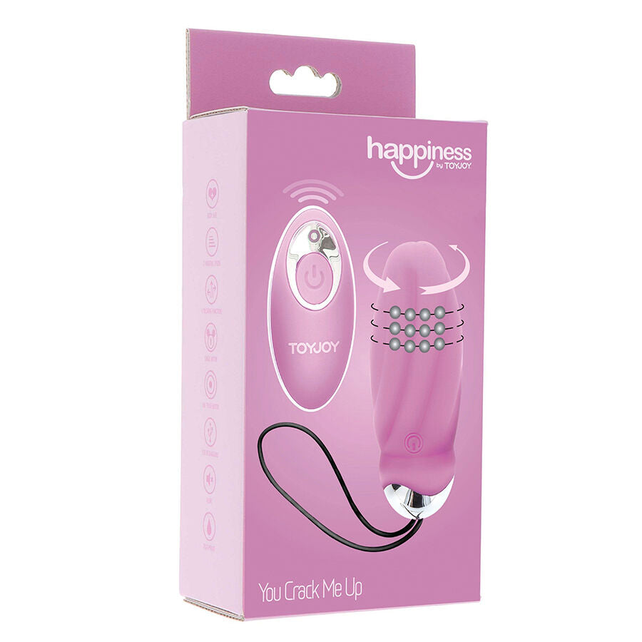 Vibromasseur télécommandé You Crack Me Up rose – ToyJoy – vue 7