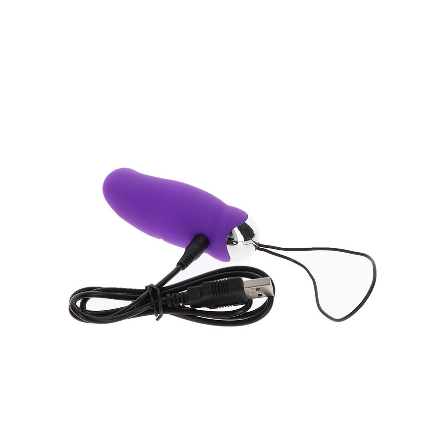 Vibromasseur télécommandé My Orgasm Eggsplode violet – ToyJoy – vue 4