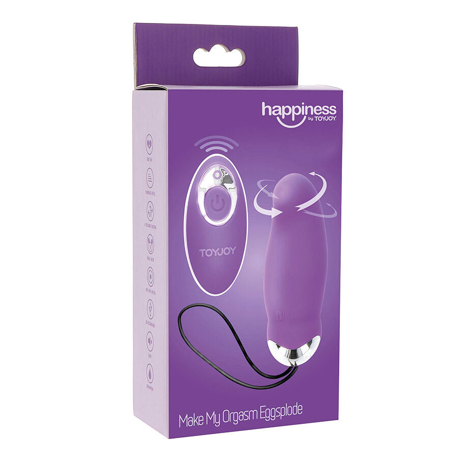 Vibromasseur télécommandé My Orgasm Eggsplode violet – ToyJoy – vue 7