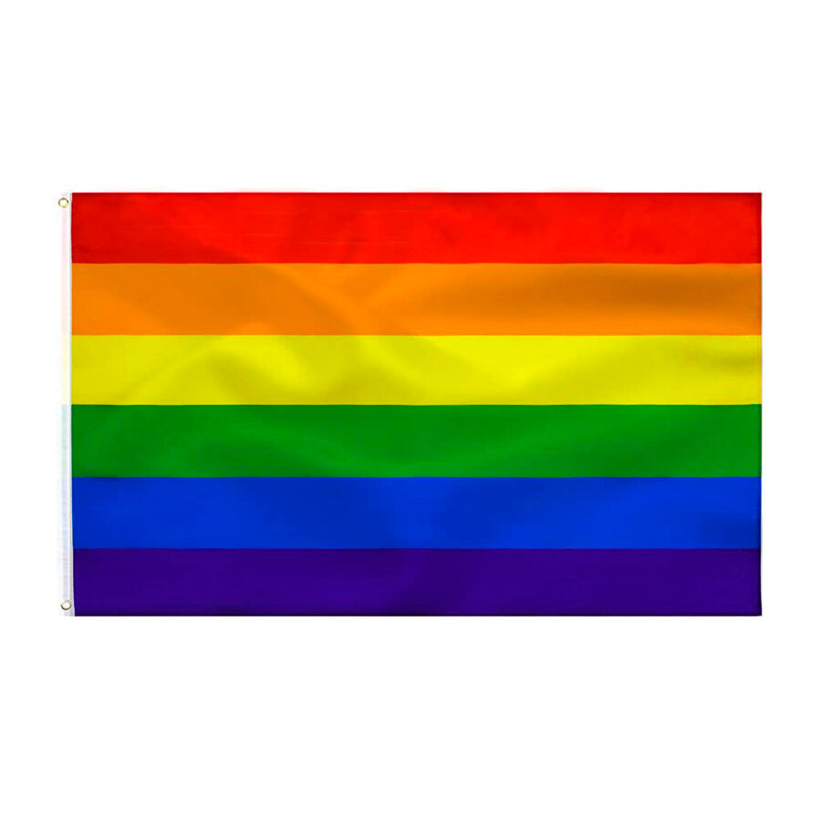 Drapeau arc-en-ciel 90 × 150 cm – Pride