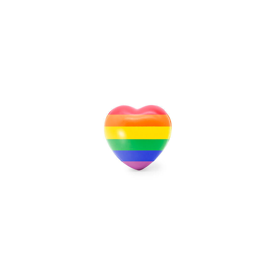 Balle antistress Cœur LGBT 7,5 cm – Pride