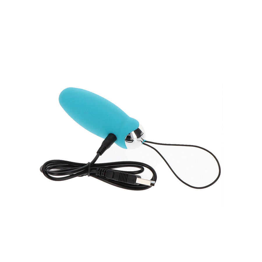 Vibromasseur télécommandé I’m So Eggcited bleu – ToyJoy – vue 4
