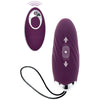 Vibromasseur télécommandé Knock Knock Eggstavagant violet – ToyJoy – vue principale sur fond blanc