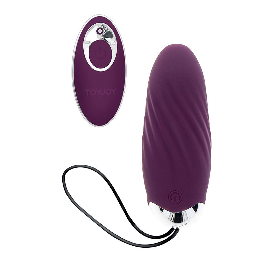 Vibromasseur télécommandé Knock Knock Eggstavagant violet – ToyJoy – vue 5