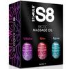 Coffret d’huiles de massage S8 3 × 50 ml – StimUL8 – image 1