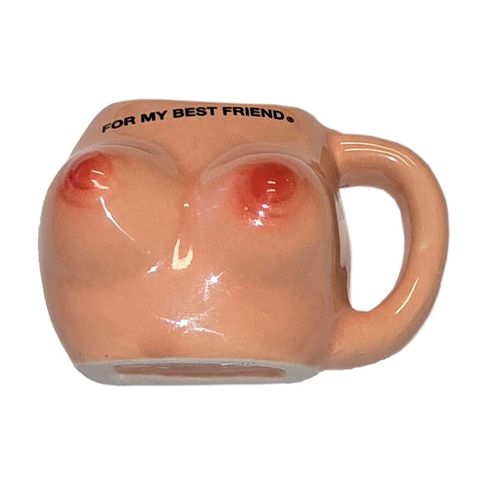 Mini-mug aimanté en céramique, décor de buste – Diablo Picante