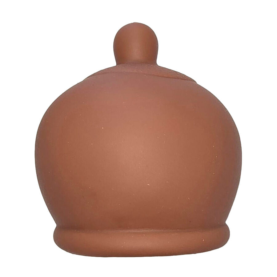 Objet souple à presser en forme de sein marron – Diablo Picante