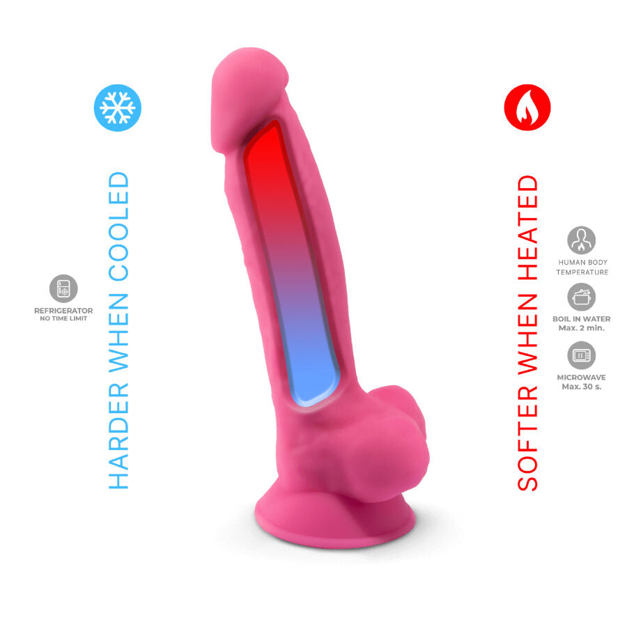 Gode réaliste Silexpan modèle 1 17,5 cm rose – Silexd — vue 4