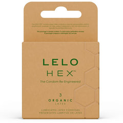 Préservatifs LELO HEX Organic x3 – vue 1