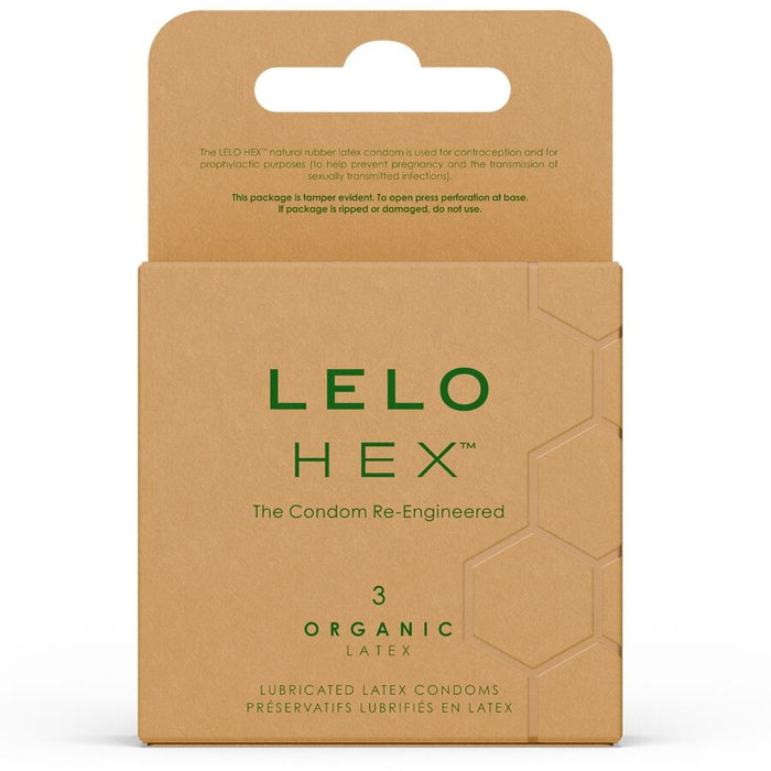 Préservatifs LELO HEX Organic x3 – vue 1