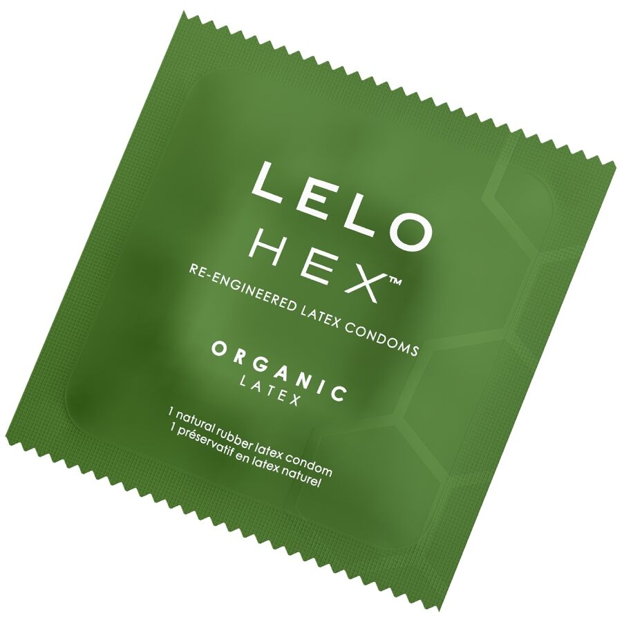 LELO - HEX BOÎTE DE PRÉSERVATIFS BIOLOGIQUES 12 UNITÉS – vue 3