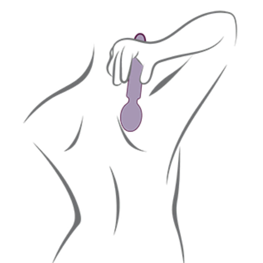 Vibromasseur flexible Oriel fuchsia – Rocks-Off – vue 6