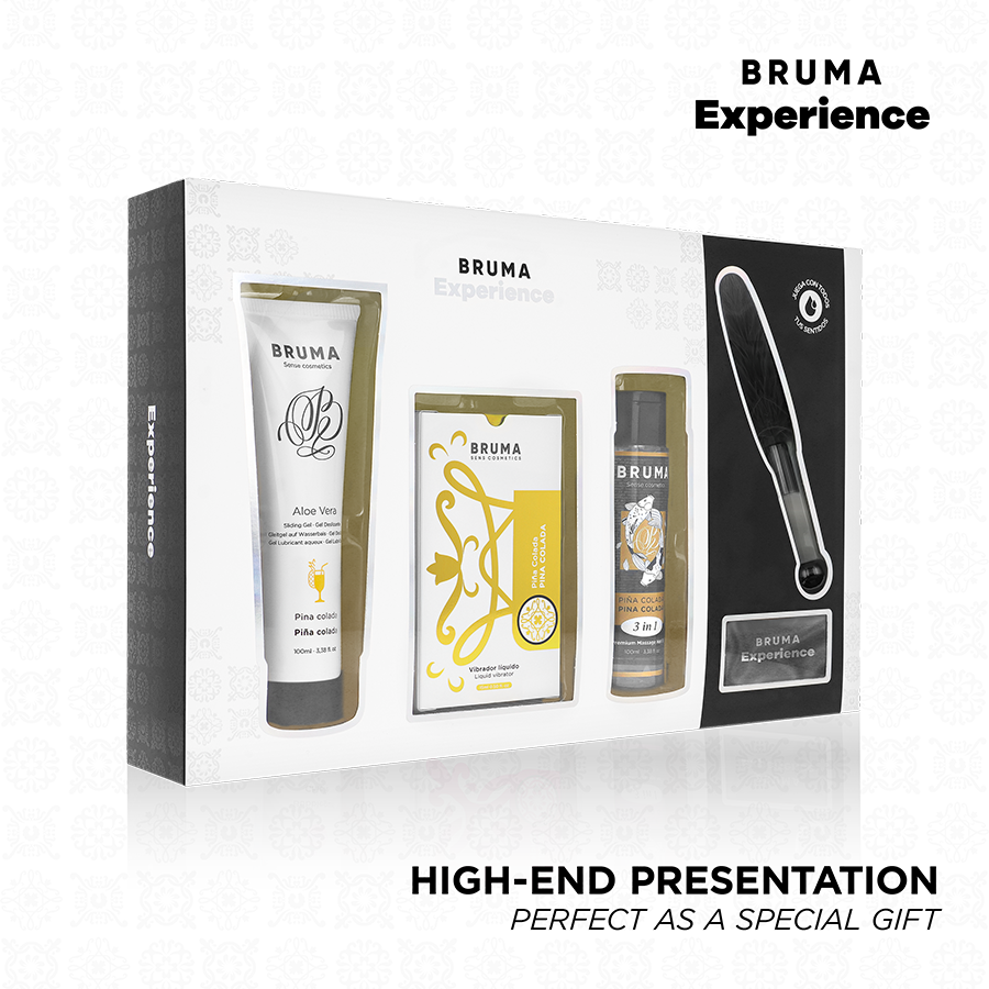 Coffret et kit intime VIBRO-ORGASMIQUE PINA COLADA TENTATION DOUCE – Bruma