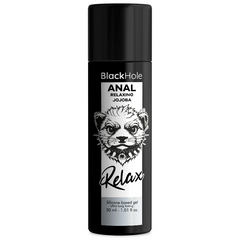Lubrifiant anal silicone Jojoba Relax 30 ml – Black Hole