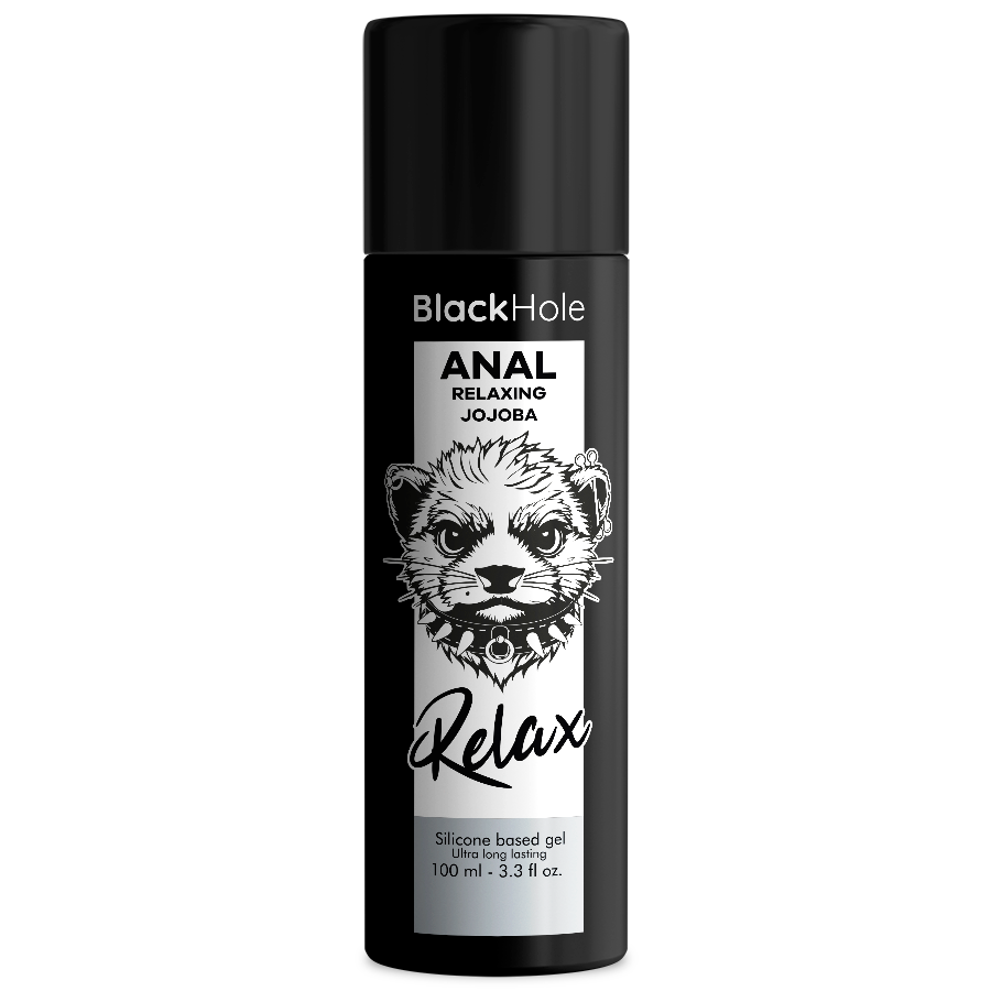 Lubrifiant anal silicone Jojoba Relax 100 ml – Black Hole