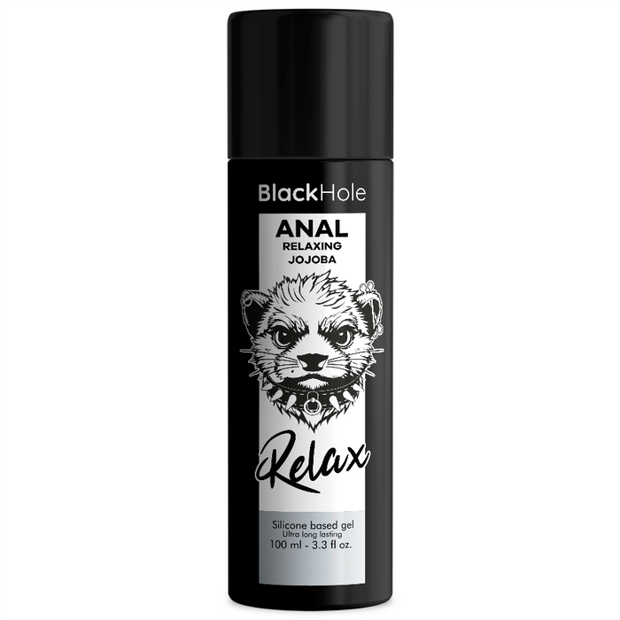 Lubrifiant anal silicone Jojoba Relax 100 ml – Black Hole