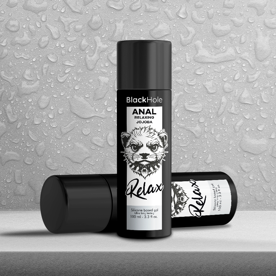 Lubrifiant anal silicone Jojoba Relax 100 ml – Black Hole – vue 6