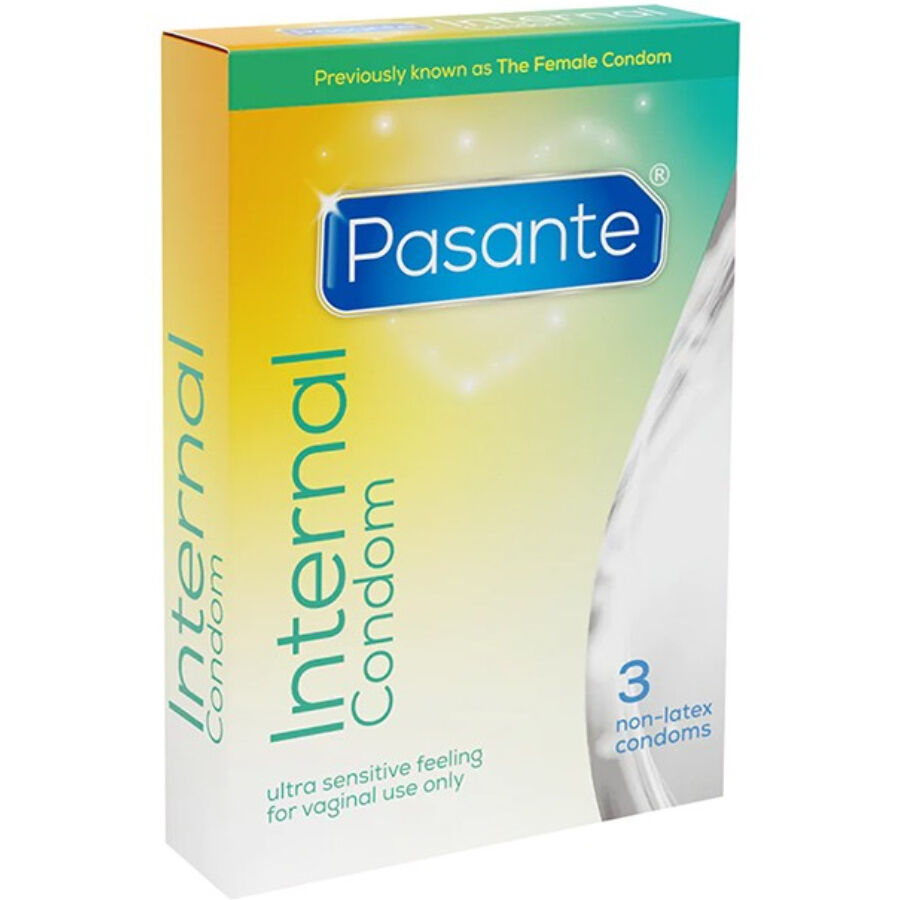 Préservatif INTERNE PRÉSERVATIF SANS LATEX 3 UNITÉS – PASANTE